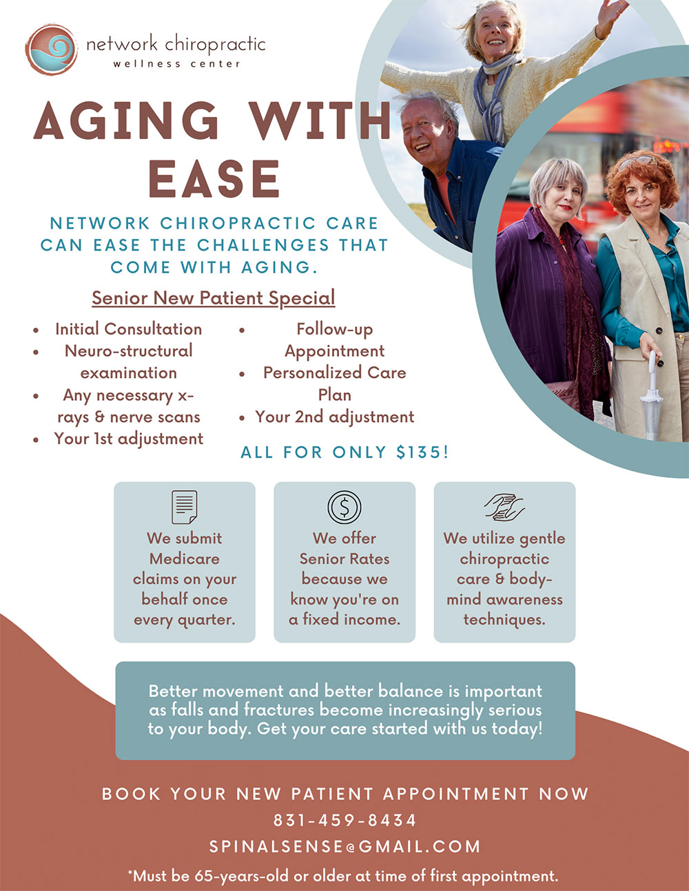 aging with ease offer flyer