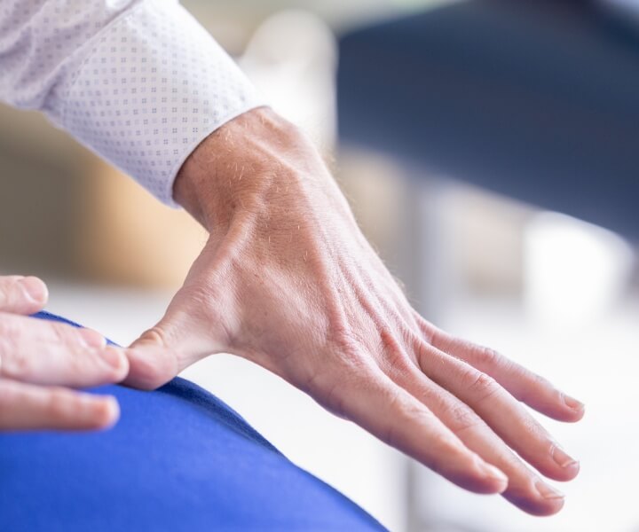 massage closeup