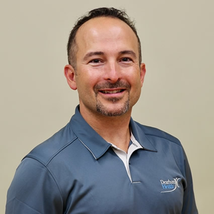 Eric Abayof, Dearborn Health massage therapist