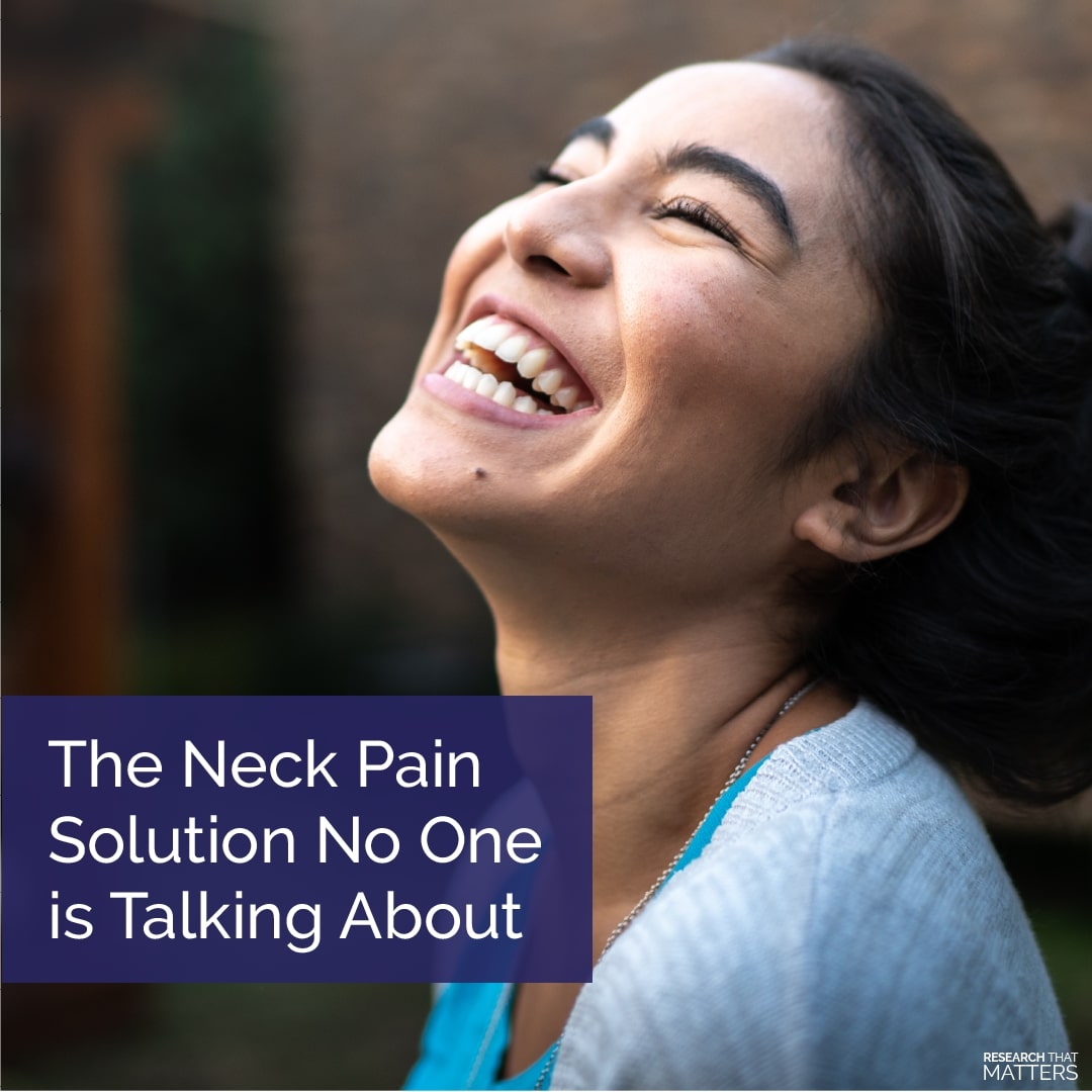 Week 3 - The Neck Pain Solution No One is Talking About