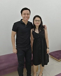 Dr Chen wiht Cherish