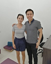 Dr Chen with Yee