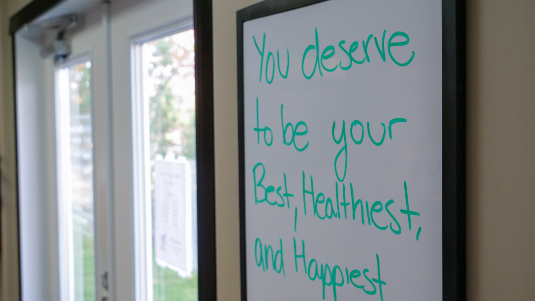 you deserve to be your best healthiest and happiest