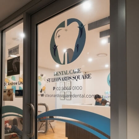 St. Leonards Square Dental Care front door