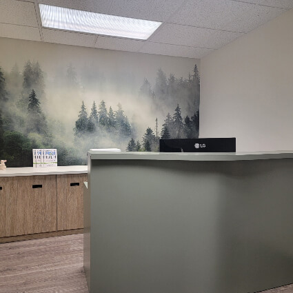 KW Health Connection front desk