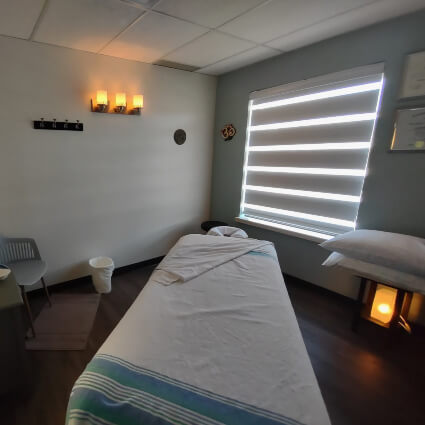 KW Health Connection massage therapy room