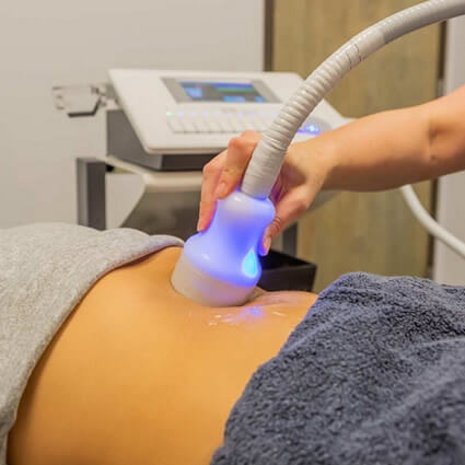Cryotherapy targeting stomach
