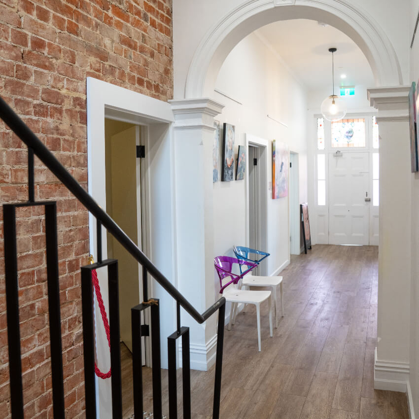 our entryway