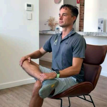 Man in chair