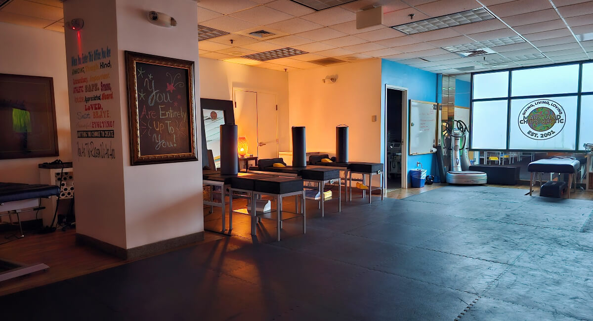 Maryland Chiropractic & Rehabilitation office interior