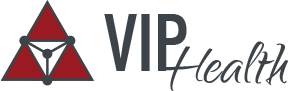 VIP Health logo - Home