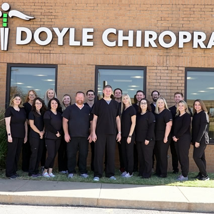 Team outside Doyle Chiropractic