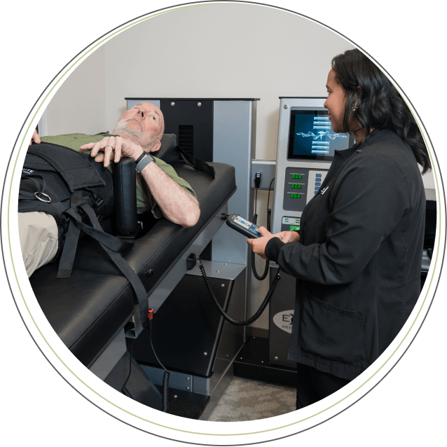 checking patient