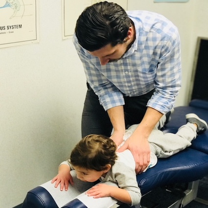 Dr.Brian pediatric adjustment