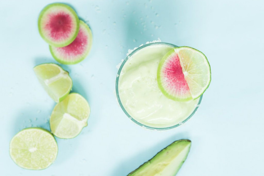 healthy avocado margarita