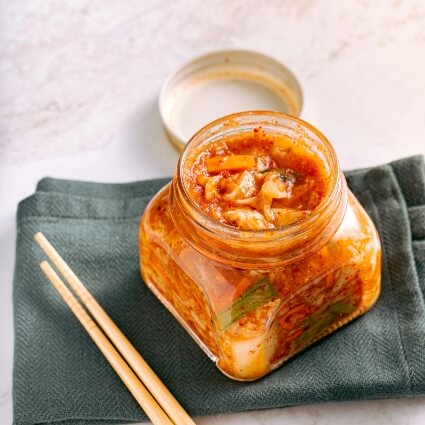jar of kimchi