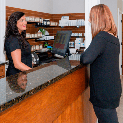 Front Desk Ballas Chiropractic