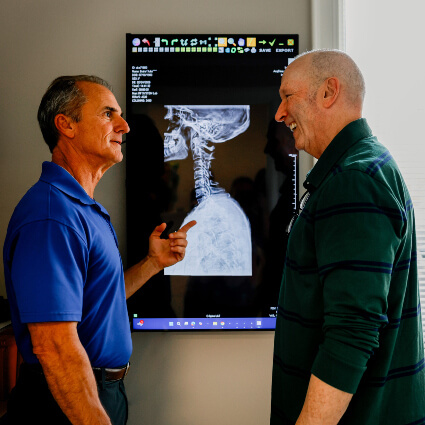 reviewing scan