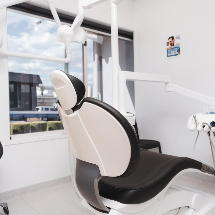 treatment room with chair