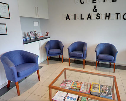 Chairs in waiting room