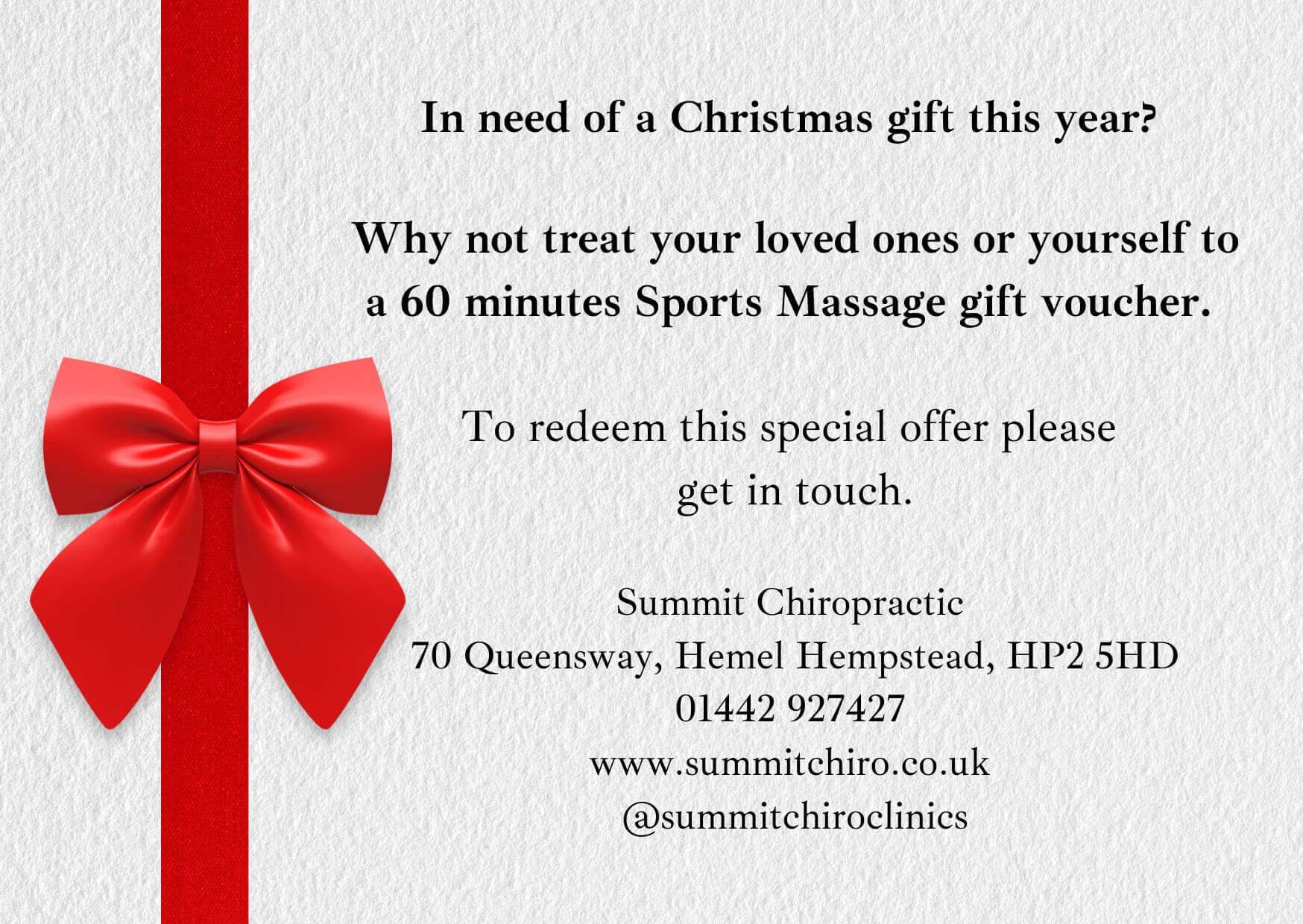 christmas special offer