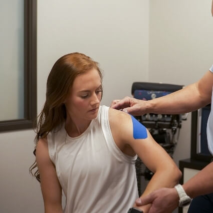Tape used on patient