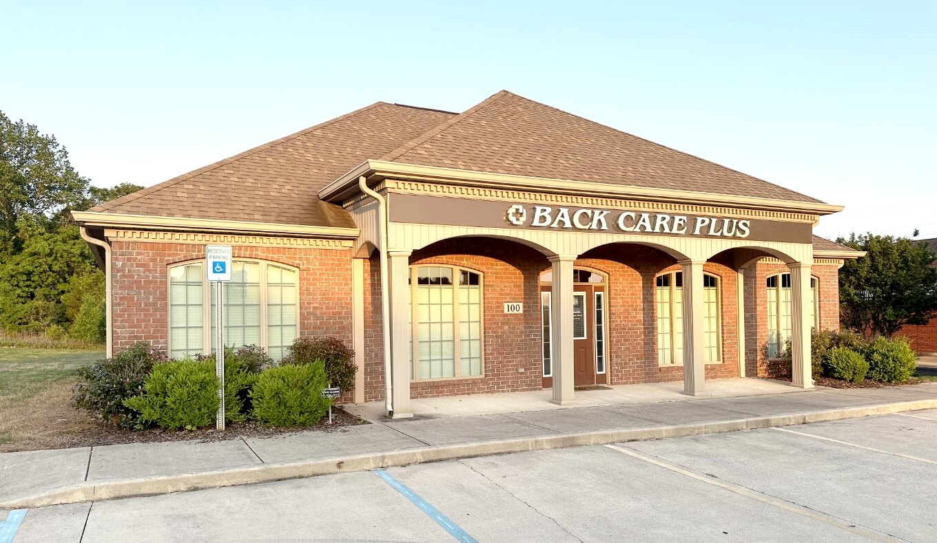 exterior photo of Back Care Plus