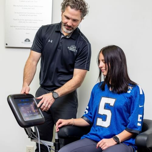 Danville patient treated with Pelvic Floor EMS