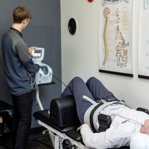 Danville patient treated with Spinal Decompression
