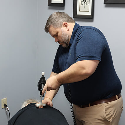 Dr Nathan upper back activator adjustment