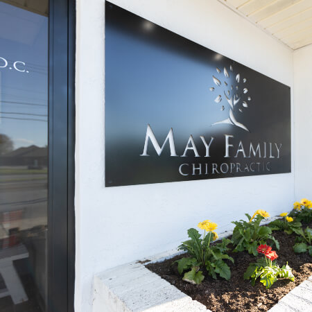 May Family Chiropractic office entrance