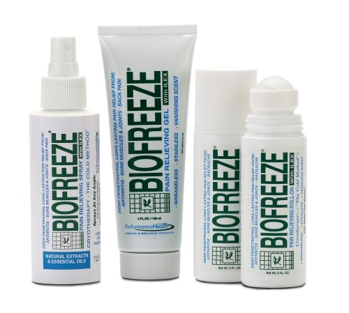 Biofreeze bottles