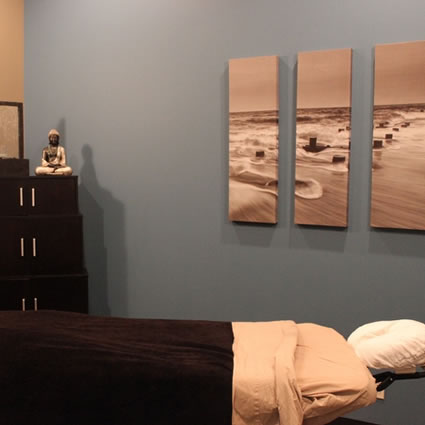 Massage Therapy room