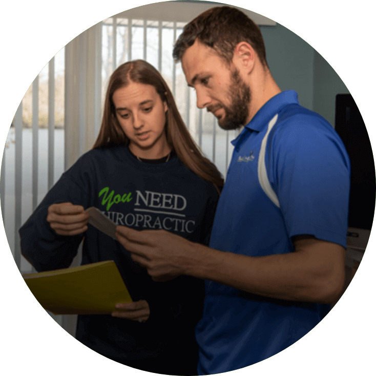 doctor talking with patient