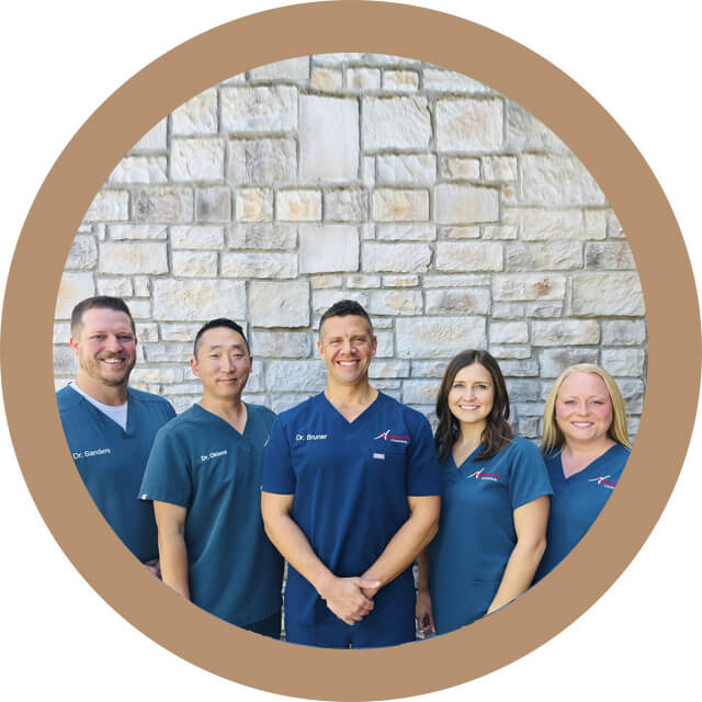 team of Chiropractors outside