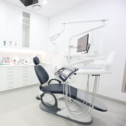 exam room and chair