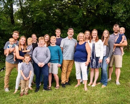 Dr. Kevin Blau and his family