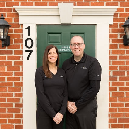 Doctors outside Spring Ridge Chiropractic