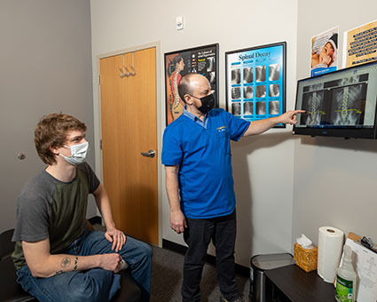 Pointing at xrays