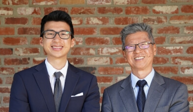 Father and son photo