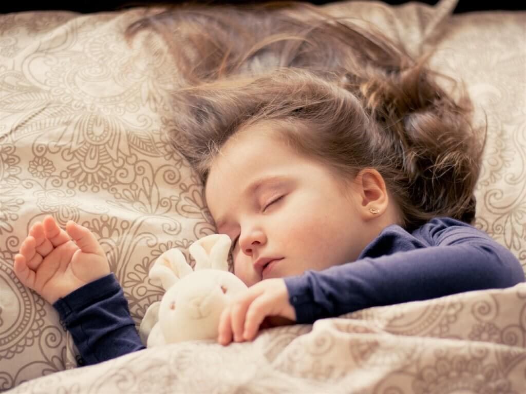 sleeping girl