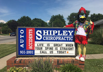 Shipley Chiropractic  exterior sign