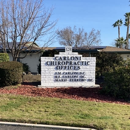 Carloni Chiropractic Offices Inc. exterior signage