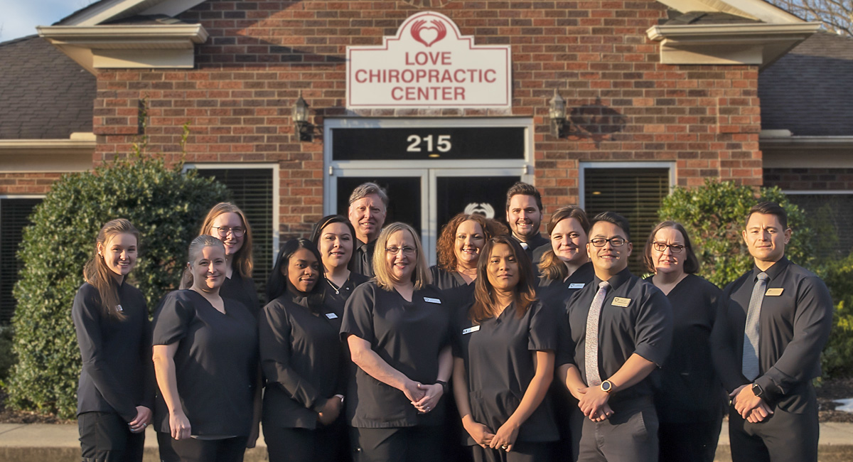 Concord chiropractic team outside of their practice