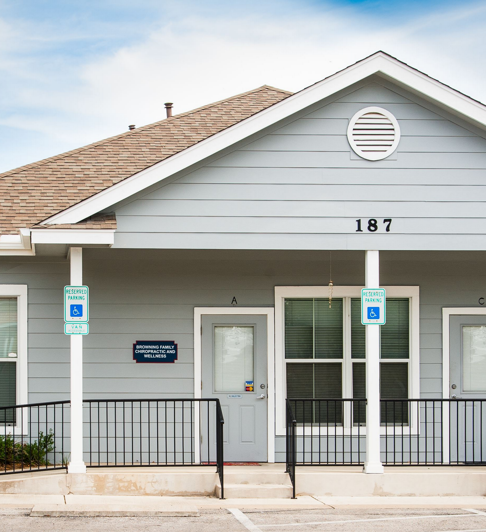 office building front