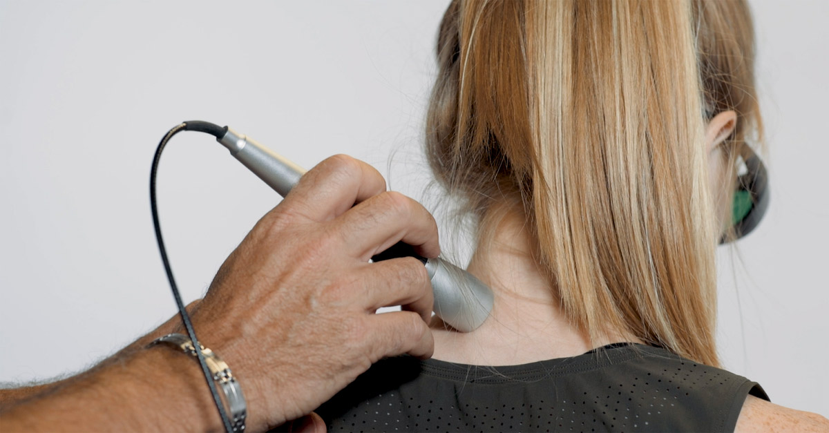 laser treatment on womens neck