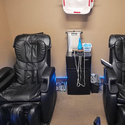 laser therapy room