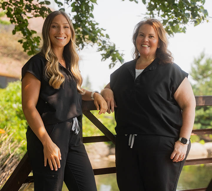Dr. Pam and Dr. Morgan