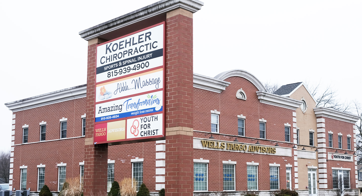 Koehler Chiropractic Sports & Spinal Rehab exterior building