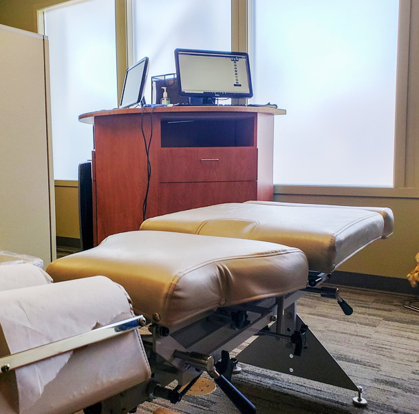 Adich Chiropractic and Massage adjusting room